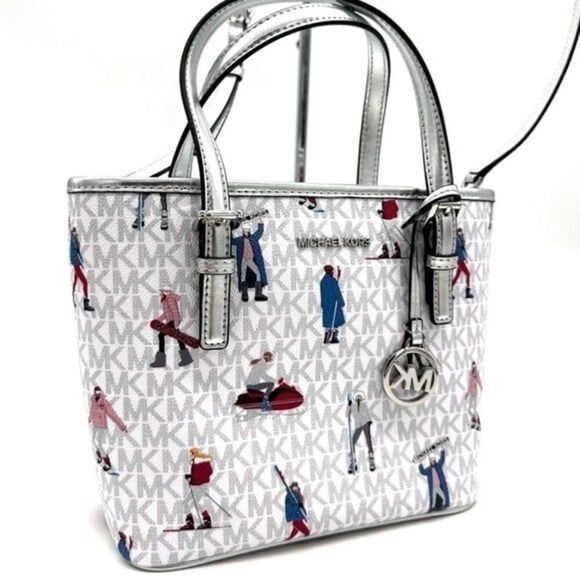 Michael Kors XS Girls Jet Set Saffiano Travel Bag (NWT) - Picture 1 of 11